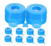 CLISPEED 10 pezzi Tappi di Ricambio per Boccioni d Acqua Riutilizzabili Tappi in Plastica Spessi e Resistenti Copertura Sicura per Bottiglie d Acqua per Ufficio Casa e Viaggi