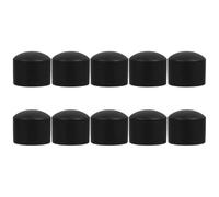 CLISPEED 10 Pezzi Tappi Terminali di Sicurezza per Aste Calcio Balilla 158 MM Mini Coperture in Plastica Nere per Protezione Giocatori e Accessori Biliardino da Tavolo per Uso Domestico e