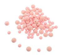 CLISPEED 100 Pezzi Cappucci per Ferri da Maglia in Silicone Rosa, Protezioni Punta Aghi, Piccoli e Grandi, per Knitting e Scrapbooking, per Colore Casuale