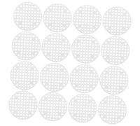 CLISPEED 100 Pezzi Flower Pot Mesh Pads Breathable Planter Hole Mesh for Indoor Outdoor Ceramic Pots Prevent Soil Leaking And Promote Root Growth