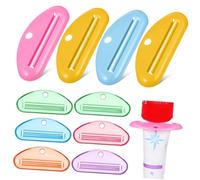 CLISPEED 10pezzi Squeezer Per Tubetti Dentifricio Spremi Dentifricio Manuale Squeezer Per Cosmetici e Prodotti Per La Personale Design Ergonomico e Facile Da Usare