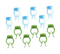 CLISPEED 12 Pezzi clip per sangue dal naso tappi tappo di spurgo forma nasale fermate spina del sangue dal naso ferma la clip epistassi del sangue dal naso Il naso naso si ferma pom