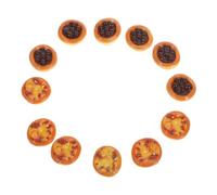 CLISPEED 12pezzi Kit Di Ciondoli in Resina Per Custodie Telefoniche Accessori Per Da Te Di Resina Di Crostata Per Progetti Da Te Decorazioni in