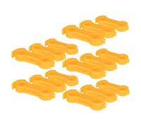 CLISPEED 15pezzi Fascia Supporto per Zampe Pollo in PVC Tutore per Zampe Divaricate Pollo Fasce Correzione per Pollame Anatre Forniture per Fattoria e