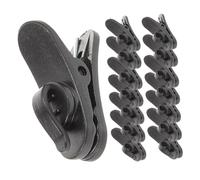 CLISPEED 15pezzi Microfono Clip in Plastica Piccola Clip Per Gestione Del Cavo Del Microfono Per Per Filo Del Per Gestione Del Cavo Degli Auricolari Supporto Per Auricolare