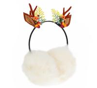 CLISPEED 1pezzi Paraorecchie per Capelli in Fascia per Orecchie Calda e Morbida Copricapo per Donne e Ragazze Protezione da Polvere e Foschia per Inverno e Attività all Aperto