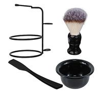 CLISPEED 1set Completo Da Barba Per Uomini Kit Manuale Di Rasatura Con Ciotola Schiumogena e Spazzola Professionale Per Della Barba Strumenti Per Barber Shop e Uso Domestico