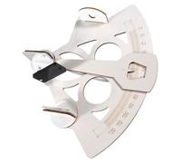 CLISPEED 1set Nautical Sextant Model Kit Strumento Di Misura Marino Educativo Per Giocattolo Intelligente Per Esplorare La Rifrazione Della Luce e Le Capacità Logiche