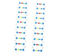 CLISPEED 2 Kit Modelli Dna Doppia Struttura Molecolare Interattiva per Educazione e Ricerca Genetica Componenti Completi per Esperimenti Didattici Biologia