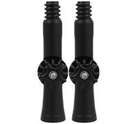 CLISPEED 2 pezzi Adattatore Angolare Regolabile con Giunto Snodabile per Asta Pittura Allungabile Attacco Filettatura Americana per Spazzolone Estensibile e Pulizia Precisa