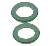 CLISPEED 2 Pezzi Base Spugna per Composizioni con Ventosa e Argilla Umida per Decorazioni Auto Matrimonio Versatile per Fioristi e Eventi