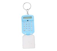CLISPEED 2 pezzi Calcolatrice Mini Portatile Cartoon per Studenti Leggera e Compatta per Uso Funzioni Base Calcolo per Scuola e Blu