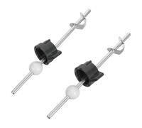 CLISPEED 2 Pezzi Componente di Ricambio per Lavandino Leva a Leva Pop-up in Acciaio Inossidabile e Plastica, Asta Pivotante da 20x7x3 Cm per Lavabo da Bagno Sigillatura Migliorata