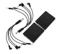 CLISPEED 2 Pezzi di Presa Esterna Power Bank Alimentazione di Emergenza Esterna Batteria di Backup di Emergenza Alimentatore Multi-Uscita Adattatore di Alimentazione Esterno Alimentatore