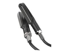 CLISPEED 2 pezzi Luci LED Indicatori Direzione Impermeabili Turn Signal Ad Alta Luminosità Facili da Installare e Energetico Compatibili con Vari Modelli Motorbike