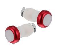 CLISPEED 2 Pezzi Luci LED per Manubrio Bici in Alluminio Indicatori di Direzione Sicurezza Bici Elettrica Segnalatori Laterali Resistenti e Basso Consumo Adatti alla Maggior Parte delle