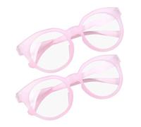 CLISPEED 2 Pezzi Occhiali Protezione Luce Blu per Anti-riflesso e Anti-fatica per Computer Tablet e Gaming Lenti Trasparenti per Studio e Divertimento Digitale