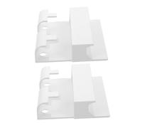 CLISPEED 2 pezzi per Smartphone Rack Adesivo Forature Organizzatore per Telefono Compatibile con Tutti Facile Installare e Rimuovere Residui