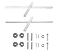 CLISPEED 2 Pezzi Piegatrice Manuale per Barre D’acciaio 1-10 Mm, Strumento Piegatore Manuale per Metalli, Utensile per Piegare Filo Metallico, Uso Industriale e Cantieristico