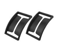 CLISPEED 2 Pezzi Porta Pass per Occhiali da Sci, Clip Casco, Nero 9,2 CM | Accesso Rapido e Fissaggio Stabile, per Sci e Snowboard, Formato Compatto 9, 2x6, 5x0, 6cm