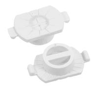 CLISPEED 2 pezzi Sottovuoto per Macchinette da Occhiali Ventose Spesse per Lenti Spessore e Forme Complesse Compatibile con Macchine da Sottovuoto per Occhiali