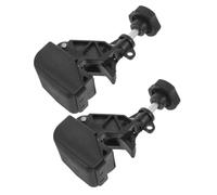 CLISPEED 2 Pezzi Strumento Smontagomme Manuale per Pneumatici Morsetto in Plastica Nero, Portatile e Leggero, per Officine Professionali e Meccanici Fai-da-te