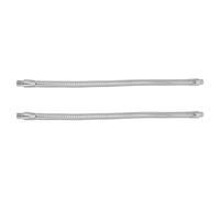 CLISPEED 2 pezzi Supporto Flessibile LED in Ferro Tubo Collo Curvo con Filettatura Esterna Sostituzione Robusta per Lampade da Lettura e Illuminazione DIY