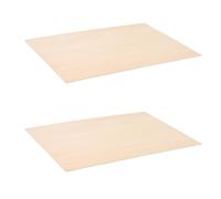 CLISPEED 2 Pezzi Tavole da Disegno in Legno Massello A3 30X45Cm Piastra per Incisione Artigianale Superficie Liscia per Progetti di Bricolage e Stampa Artistica Portatile