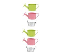 CLISPEED 2 Set Mini Annaffiatoio Decorativo Per Resistente Per Decorazioni Casa 3 Pezzi * 2