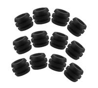 CLISPEED 20 Boccole in Gomma per Calcio Balilla Ammortizzatori Antirumore Facili Installare Ricambi Resistenti per Tavolo Calcio