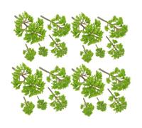 CLISPEED 20 Pezzi Alberi in Miniatura in Plastica per Decorazione Micro Paesaggio, Creatività DIY ed Educazione, per Modelli e Decorazioni Casa