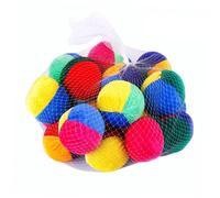 CLISPEED 20 Pezzi Giocattoli colorati di sabbia palla da giocoliere per borsa da giocoliere in tessuto palla giocattolo da giocoliere palline da giocoliere Colorato Colore Casuale