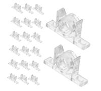 CLISPEED 20 Set Chiusure per Armadi Trasparente con Viti Chiusura Silenziosa e Facile Installazione per Armadi e Sicurezza Garantita