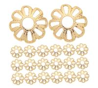 CLISPEED 200 Pezzi Perline Forma per Bracciali e Collane Bead Caps Leggeri e Resistenti per Creazioni Fai da Te Jewelry Making