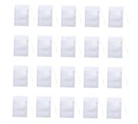 CLISPEED 200 pezzi Sacchetti Filtri Tè Usa e Getta con Coulisse per Foglie Sfuse Aromi e Spezie Filtraggio Fine e Pratico per Feste e Riunioni