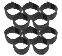 CLISPEED 25 Pezzi Bracciale da Lutto Nero Elastico Regolabile, Poliestere, Fascia Commemorativa per Eventi di Memoriale, per Uomo e Donna