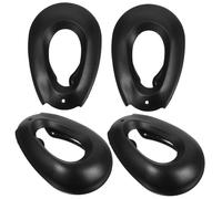 CLISPEED 2paia Cuffie Antirumore Per Tinture Protettori Orecchie Impermeabili Per Saloni e Uso Personale Accessorio Per Colorazione e Trattamenti Nero