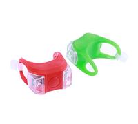CLISPEED 2PCS Marine LED Boating Lights Luci di Navigazione Kayak Luci di Sicurezza Prua o Poppa per Barche Emergenza Emergenza (Rosso + Verde)