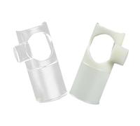 CLISPEED 2pezzi Bocchino Per Flauto Ricambio Per Testa Di Flauto Parte Dello Strumento Per Sostituzione Tono in Do e Re Ausilio Per Soffio