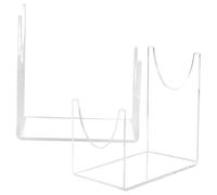 CLISPEED 2pezzi Espositore per Corno di Shofar Supporto da Tavolo Espositore in Acrilico Design Semplice e Pratico per Esposizione di Collezioni