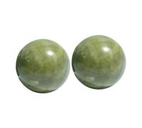 CLISPEED 2pezzi Palline Massaggianti in Pietra Lisce Per Esercizi Manuali e Rotolamento Delle Mani Buona Consistenza e Design Elegante Per Alleviare Pressione e