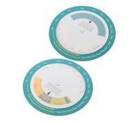 CLISPEED 2pezzi Tabella Bmi Parete Quadrante Misuratore Altezza Peso Calcolatrice Indice Bmi Strumento Monitoraggio Dieta Tabelle Peso Corporeo