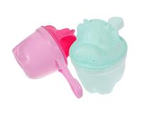 CLISPEED 2pezzi Tazza Da Risciacquo Per Ragazzo Ragazza Design a Flusso Tazza Per Lavare i Capelli Durante La Doccia Resistente e Sicura Leggera e Portatile Per Ragazzo e Bagni