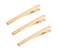 CLISPEED 3 pezzi Fermagli per Capelli in Lega Dorata Fermaglio Becco d Anatra Elegante per Donne e Ragazze Accessori Capelli Resistenti e Leggeri per Viaggi e Uso Quotidiano