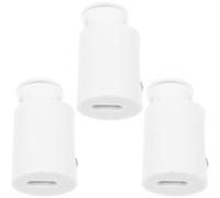 CLISPEED 3 Pezzi Gancio per Termosifone Bagno Rimovibile in Plastica Bianca | Appendino per Radiatore da Parete, Design Elegante, Storage Aggiuntivo, per Accappatoi e Casa