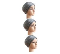 CLISPEED 3 Pezzi Nonna con Chignon per Adulti Accessorio Halloween e Cosplay Mrs Santa Wig per Feste Tema Sceniche
