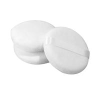 CLISPEED 3 pezzi Piumini in Cotone Lavabili per Viso Soffici Applicatori per Polveri Libere e Fissante per Trucco e Cura Corpo 3pcs