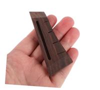 CLISPEED 3 Pezzi Ponte Legno per Ukulele Corde Kit Sella Strumento Sostitutivo per Ukulele Facile da Installare per Performance e Pratica Quotidiana