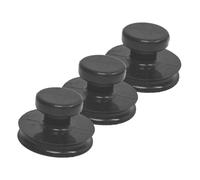 CLISPEED 3 pezzi Ventose Gomma per Maniglia Ciotola Tibetana da Supporto Antiscivolo per Ciotola da Meditazione Accessori Protettivi Leggeri e Portatili per Campane Sonore