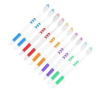 CLISPEED 30 pezzi Spazzolini per Viaggio con Setole Morbide Protettive Accessori Portatili per Dentale Viaggi e Hotel